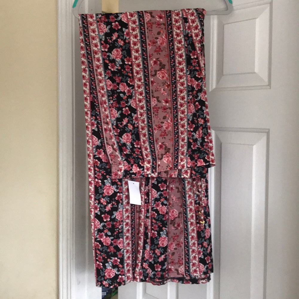 Floral casual dress pants NWT 3x